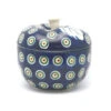 Polish Pottery Apple Baker - Peacock -Tableware Promotional Store ceramika artystyczna polish pottery apple baker peacock 034 054a p3957