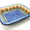 Polish Pottery Baker - Lasagna - Crimson Bells -Tableware Promotional Store ceramika artystyczna polish pottery baker lasagna crimson bells 854 1437a p2556
