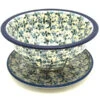 Polish Pottery Berry Bowl With Saucer - Forget-Me-Knot 1 Polish Pottery Berry Bowl With Saucer - Forget-Me-Knot -Tableware Promotional Store ceramika artystyczna polish pottery berry bowl with saucer forget me knot 470 2089a p11197