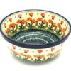 Polish Pottery Bowl - Soup And Salad - Peach Spring Daisy -Tableware Promotional Store ceramika artystyczna polish pottery bowl soup and salad peach spring daisy 209 560a p762