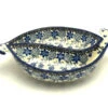 Polish Pottery Bowl - Yin Yang Fish Bowl - Silver Lace -Tableware Promotional Store ceramika artystyczna polish pottery bowl yin yang fish bowl silver lace e89 2158a p14843