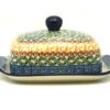 Polish Pottery Butter Dish - Autumn -Tableware Promotional Store ceramika artystyczna polish pottery butter dish autumn 295 050a p3065