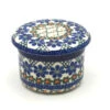 Polish Pottery Butter Keeper - Primrose -Tableware Promotional Store ceramika artystyczna polish pottery butter keeper primrose 270 854a p3055