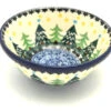 Polish Pottery Dish - Deep Food Prep - Christmas Trees -Tableware Promotional Store ceramika artystyczna polish pottery dish deep food prep christmas trees 556 1284a p13129