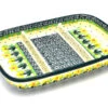 Polish Pottery Dish - Divided Rectangular - Daffodil 2 Polish Pottery Dish - Divided Rectangular - Daffodil -Tableware Promotional Store ceramika artystyczna polish pottery dish divided rectangular daffodil 393 2122q p6432