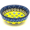 Polish Pottery Dish - Round Food Prep - Sunburst -Tableware Promotional Store ceramika artystyczna polish pottery dish round food prep sunburst b88 859a p10540
