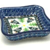 Polish Pottery Fluted Dipping Dish - Christmas Trees -Tableware Promotional Store ceramika artystyczna polish pottery fluted dipping dish christmas trees 630 1284a p14189