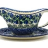 Polish Pottery Gravy Boat - Huckleberry 1 Polish Pottery Gravy Boat - Huckleberry -Tableware Promotional Store ceramika artystyczna polish pottery gravy boat huckleberry 239 1413a p6696