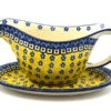 Polish Pottery Gravy Boat - Sunburst -Tableware Promotional Store ceramika artystyczna polish pottery gravy boat sunburst 239 859a p6288