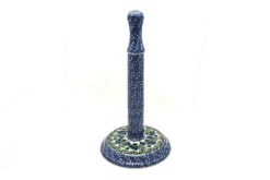 Polish Pottery Paper Towel Holder - Huckleberry