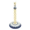 Polish Pottery Paper Towel Holder - Silver Lace -Tableware Promotional Store ceramika artystyczna polish pottery paper towel holder silver lace 834 2158a p9014