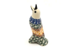 Polish Pottery Pie Bird - Autumn