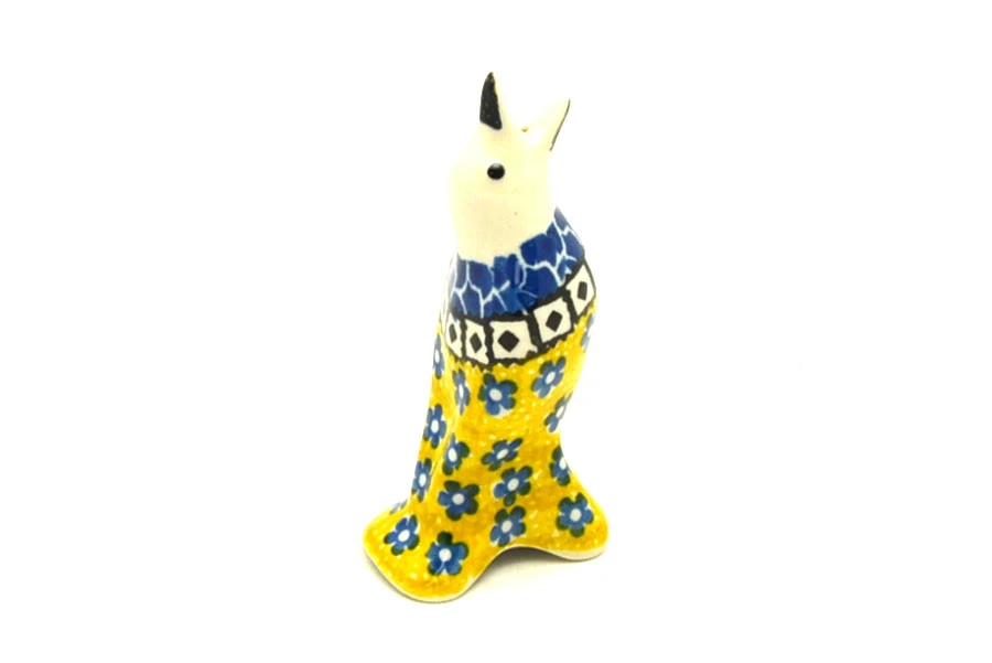 Polish Pottery Pie Bird - Sunburst 3 Polish Pottery Pie Bird - Sunburst