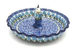 Polish Pottery Pie Set - Antique Rose
