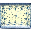 Polish Pottery Plate - Rectangular - Clover Field -Tableware Promotional Store ceramika artystyczna polish pottery plate rectangular clover field 111 2524a p14148