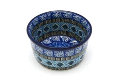 Polish Pottery Ramekin - Aztec Sky