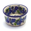 Polish Pottery Ramekin - Blue Berries