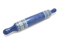 Polish Pottery Rolling Pin - Aztec Sky