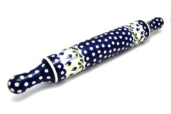 Polish Pottery Rolling Pin - Bleeding Heart