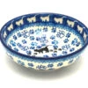 Polish Pottery Small Shallow Bowl - Boo Boo Kitty -Tableware Promotional Store ceramika artystyczna polish pottery small shallow bowl boo boo kitty b89 1771a p9597
