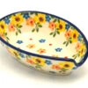 Polish Pottery Spoon Rest - Buttercup -Tableware Promotional Store ceramika artystyczna polish pottery spoon rest buttercup 381 2225a p9482