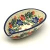 Polish Pottery Spoon Rest - Garden Party -Tableware Promotional Store ceramika artystyczna polish pottery spoon rest garden party 381 1535a p3149