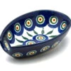 Polish Pottery Spoon Rest - Peacock -Tableware Promotional Store ceramika artystyczna polish pottery spoon rest peacock 381 054a p4859