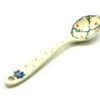 Polish Pottery Spoon - Small - Primrose -Tableware Promotional Store ceramika artystyczna polish pottery spoon small primrose 592 854a p2190