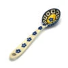 Polish Pottery Spoon - Small - Sunburst -Tableware Promotional Store ceramika artystyczna polish pottery spoon small sunburst 592 859a p654