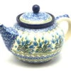 Polish Pottery Teapot - 1 1/4 Qt. - Blue Bells -Tableware Promotional Store ceramika artystyczna polish pottery teapot 1 1 4 qt blue bells 060 1432a p2712