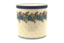Polish Pottery Utensil Holder - Garden Party