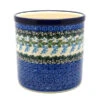 Polish Pottery Utensil Holder - Wisteria -Tableware Promotional Store ceramika artystyczna polish pottery utensil holder wisteria 003 1473a p1709