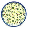 Polish Pottery Salad Plate - Vena Shamrock -Tableware Promotional Store vena polish pottery salad plate vena shamrock v132 vc079 p14067